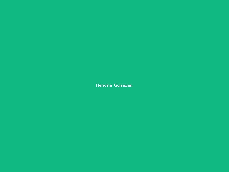 Hendra Gunawan